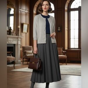 George Gray Women's Beaded Cardigan Cashmere and Wool blend